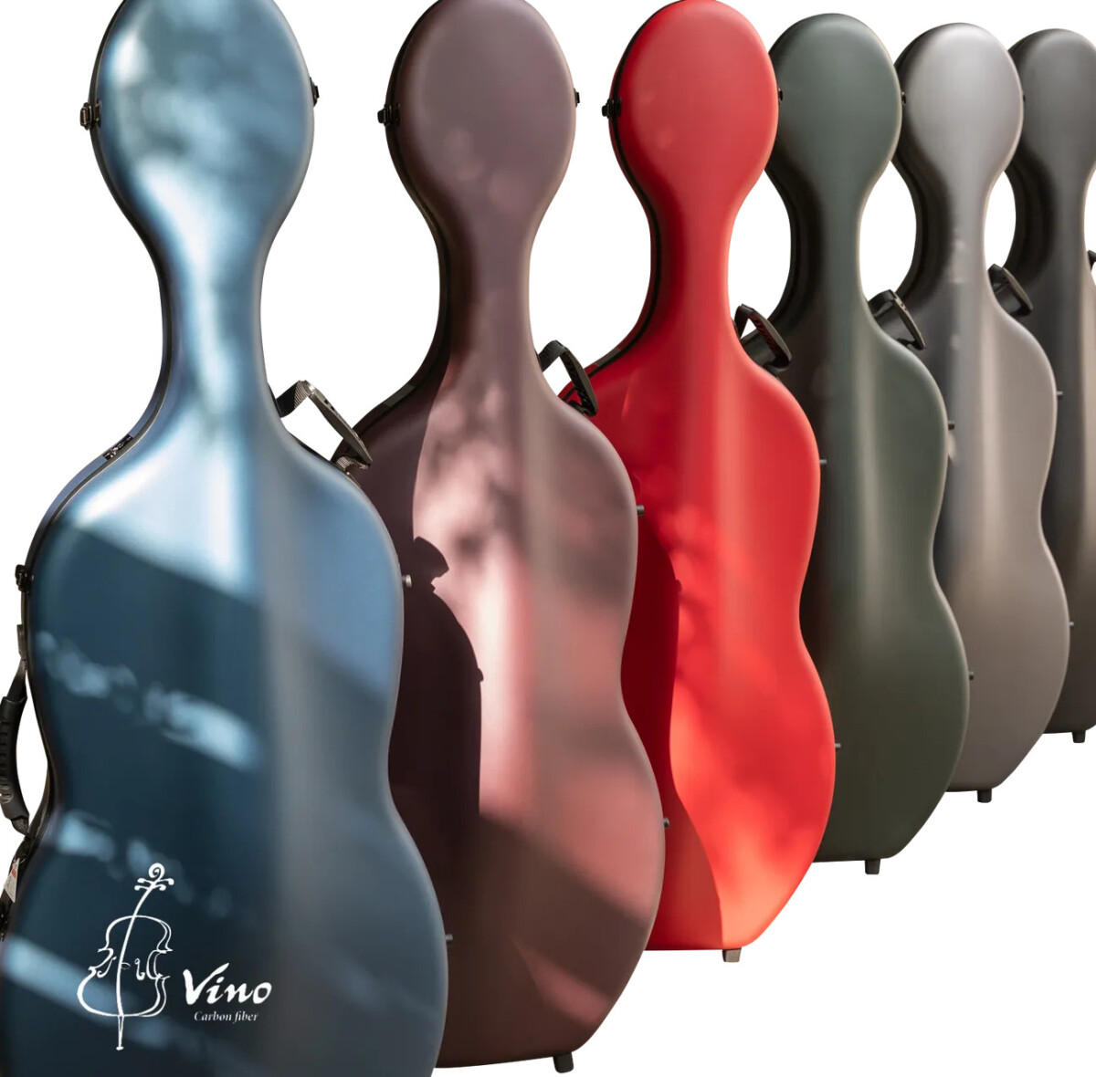 Vino Light 2.8kg 超輕加固款 碳纖維大提琴盒