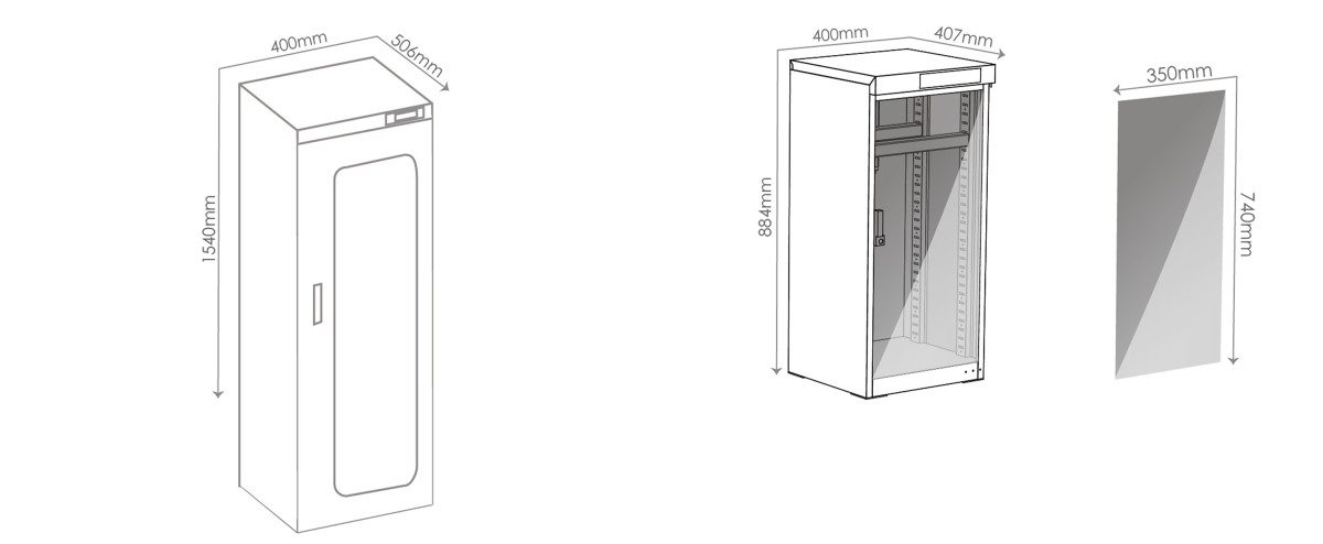 美陽®提琴專用防朝櫃（漢唐科技樂器恆濕櫃）